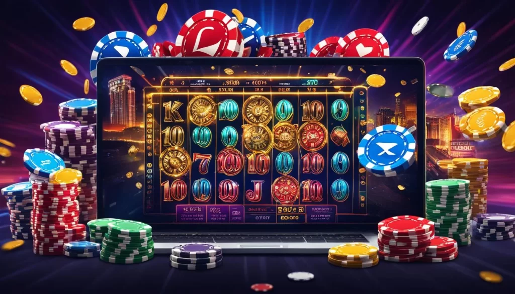 Rương kho báu mở ra với vòng quay miễn phí và tiền thưởng